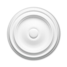 Profhome 156013 Ceiling Rose Medallion Rosette Ceiling Decoration Ø 26 cm
