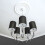 Profhome 156044 Ceiling Rose Medallion Rosette Ceiling Decoration Ø 62 cm 2