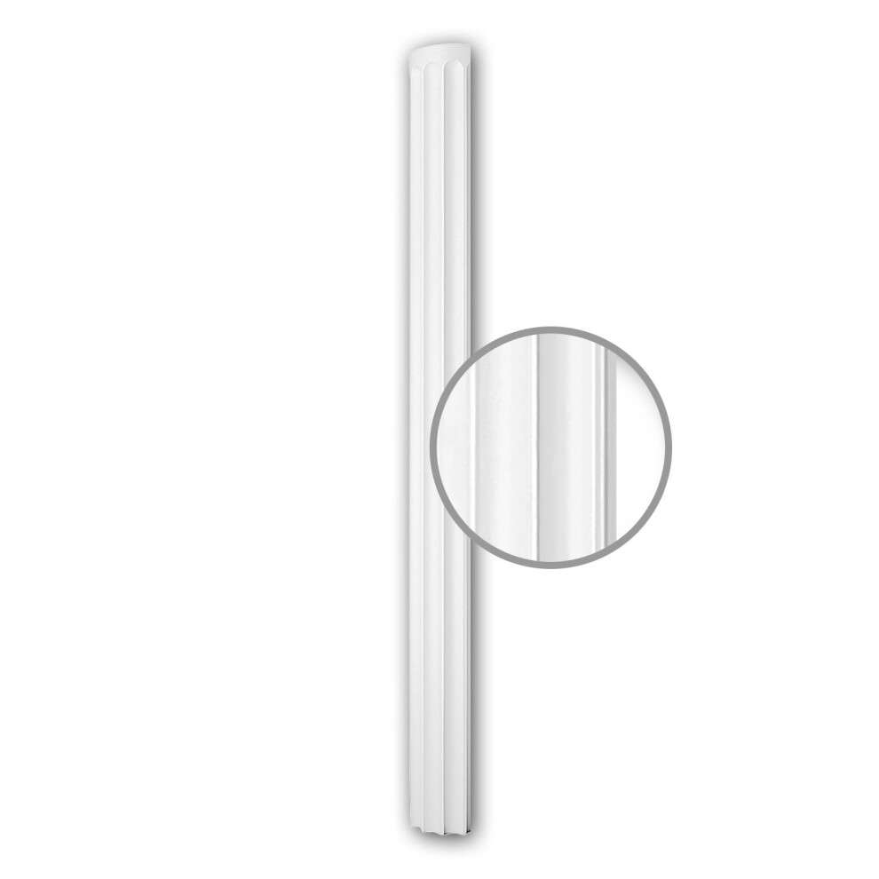 Profhome 116010 Half Column Shaft Column Decorative Element 4250691775930
