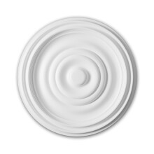 Profhome 156035 Ceiling Rose Medallion Rosette Ceiling Decoration Ø 48.5 cm