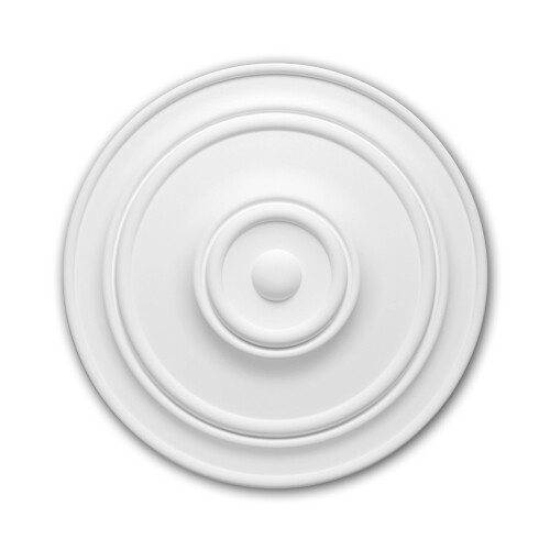Profhome 156015 Ceiling Rose Medallion Rosette Ceiling Decoration Ø 55.5 cm