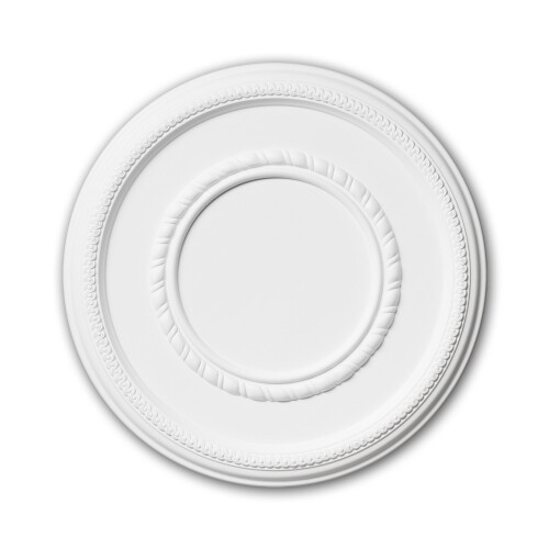 Profhome 156004 Ceiling Rose Medallion Rosette Ceiling Decoration Ø 43.5 cm