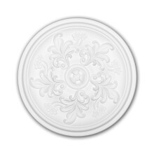 Profhome 156048 Ceiling Rose Medallion Rosette Ceiling Decoration Ø 36.4 cm