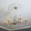 Profhome 156041 Ceiling Rose Medallion Rosette Ceiling Decoration 78.5 x 54.4 cm 2