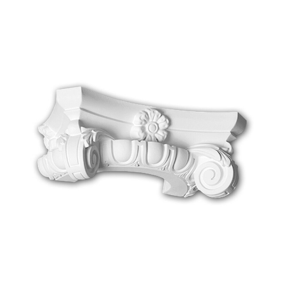 Profhome 115006 Half Column Capital Column Decorative Element 4250691775893