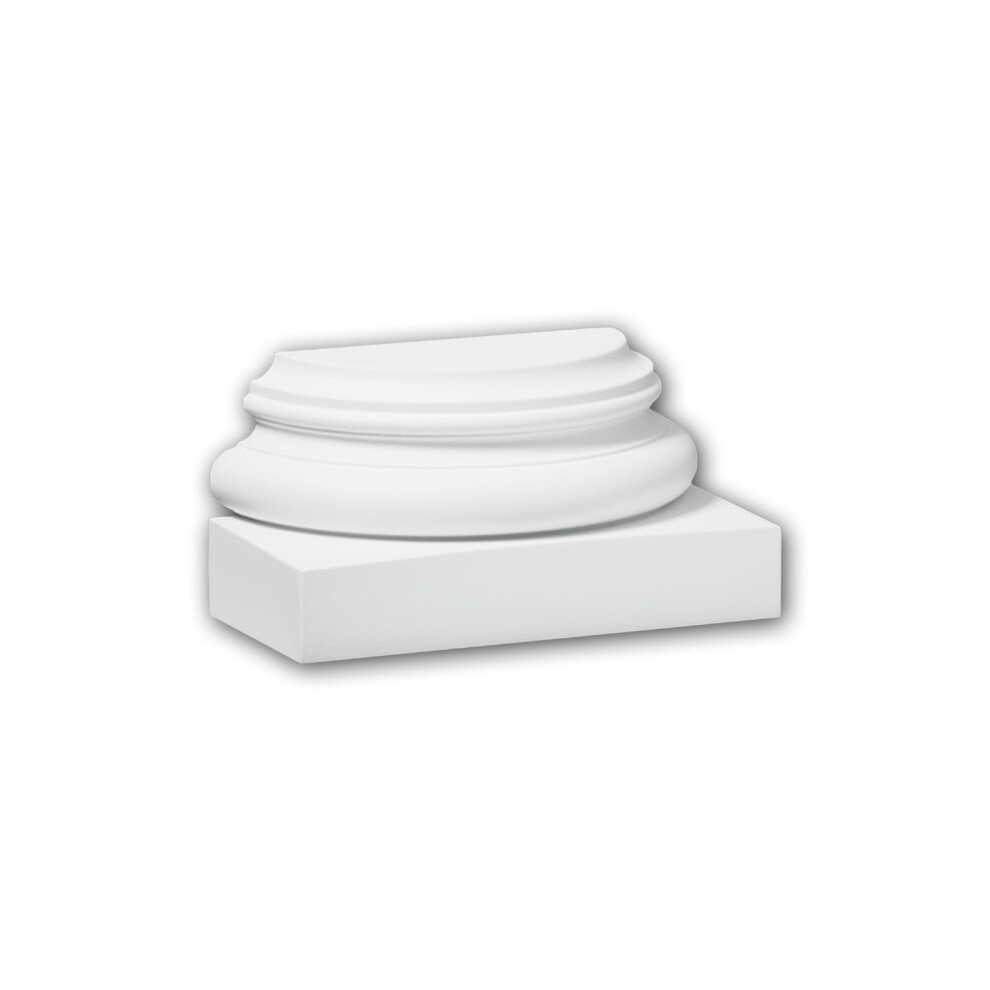 Profhome 117700 Half Column Base Column Decorative Element 4250691776104