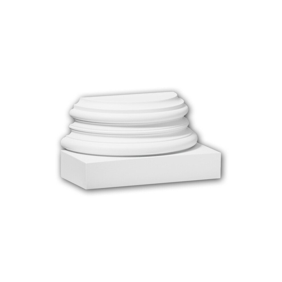 Profhome 117900 Half Column Base Column Decorative Element 4250691776128