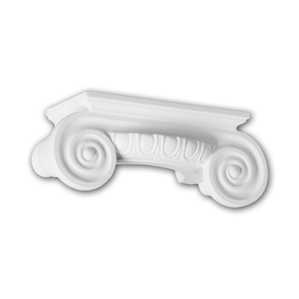 Profhome 115009 Half Column Capital Column Decorative Element 4250691775916