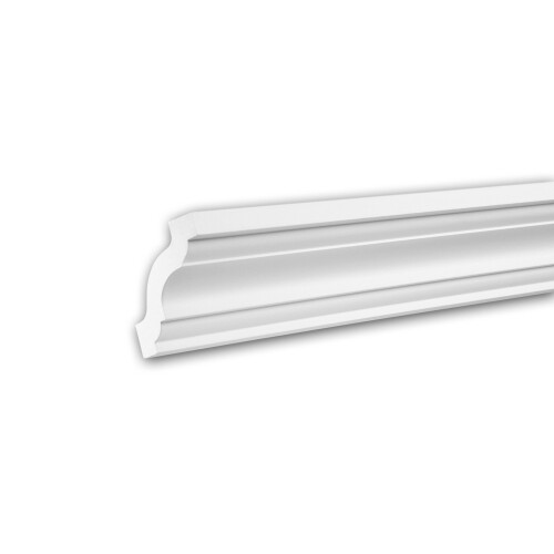 Profhome 150141 Cornice Moulding Decorative Crown Moulding Coving Cornice 2 m