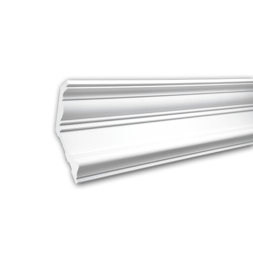 Profhome 150132 Cornice Moulding Decorative Crown Moulding Coving Cornice 2 m