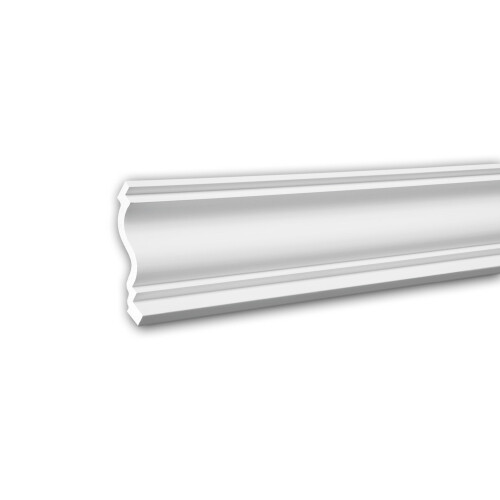Profhome 150126 Cornice Moulding Decorative Crown Moulding Coving Cornice 2 m