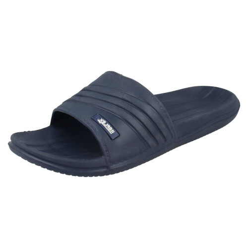 (UK 7, Navy (Blue)) Mens Reflex Mule Sandals