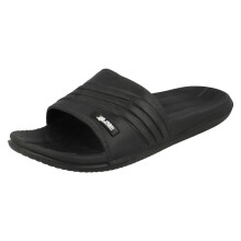 (UK 11, Black) Mens Reflex Mule Sandals