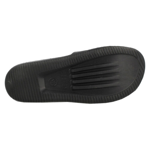 (UK 10, Black) Mens Reflex Mule Sandals 2