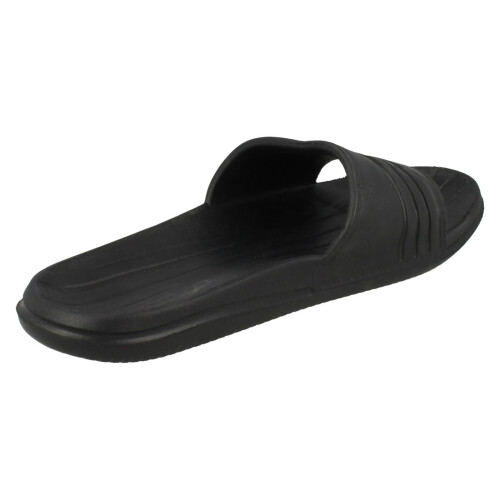 (UK 10, Black) Mens Reflex Mule Sandals 1