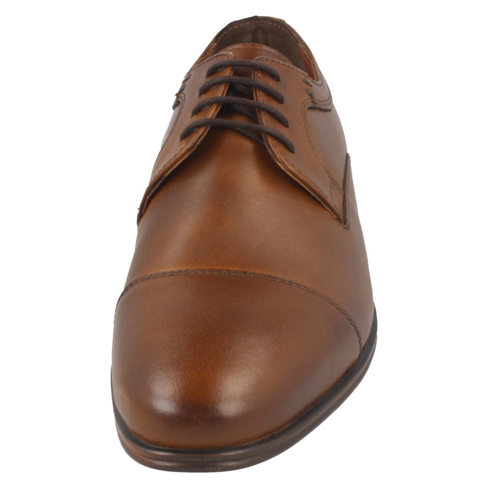 UK 6 Brown Mens Hush Puppies Lace Up Formal Shoes Bertrand Cap Toe on OnBuy