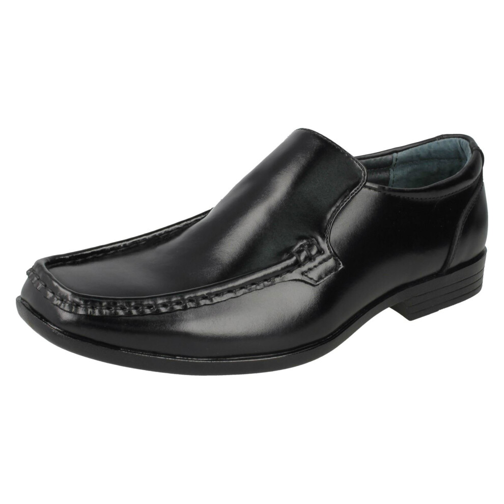 (UK 6, Black) Mens Hush Puppies Formal Loafers Coach IIS
