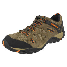 (UK 7.5, Cantine/B. Orange (Brown)) Mens Merrell Walking Shoes Yokota Ascender Vent J343718C - M Fit