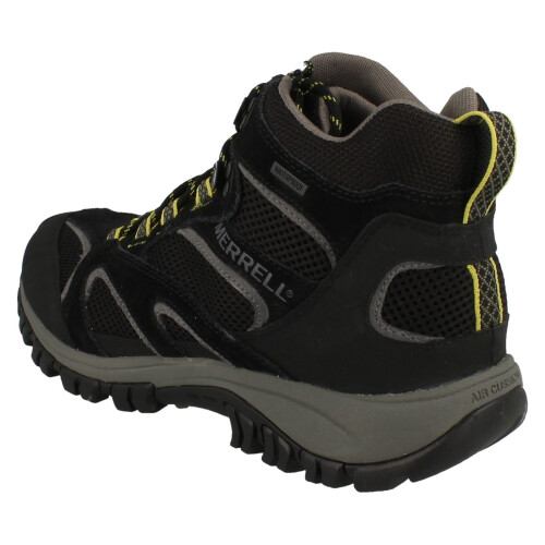 Merrell (UK 8.5, Black) Mens Merrell Waterproof Walking Boots Phoenix Mid 1