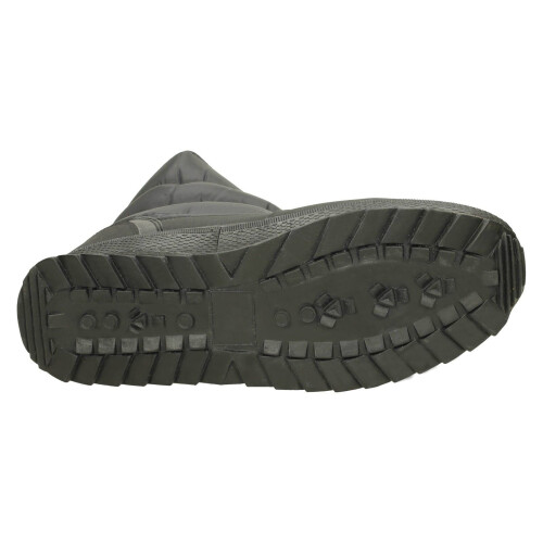 (UK 7, Black) Mens Reflex Fleece Lined Snow Boots 1