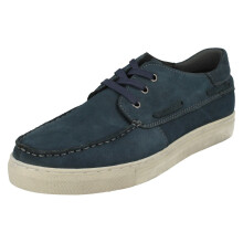 (UK 7, Navy (Blue)) Mens Maverick Casual Lace Up Shoes