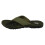 (UK 7, Olive (Green)) Mens Down To Earth Toe Post Flip Flops 4