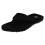 (UK 9, Black) Mens Down To Earth Toe Post Flip Flops 1
