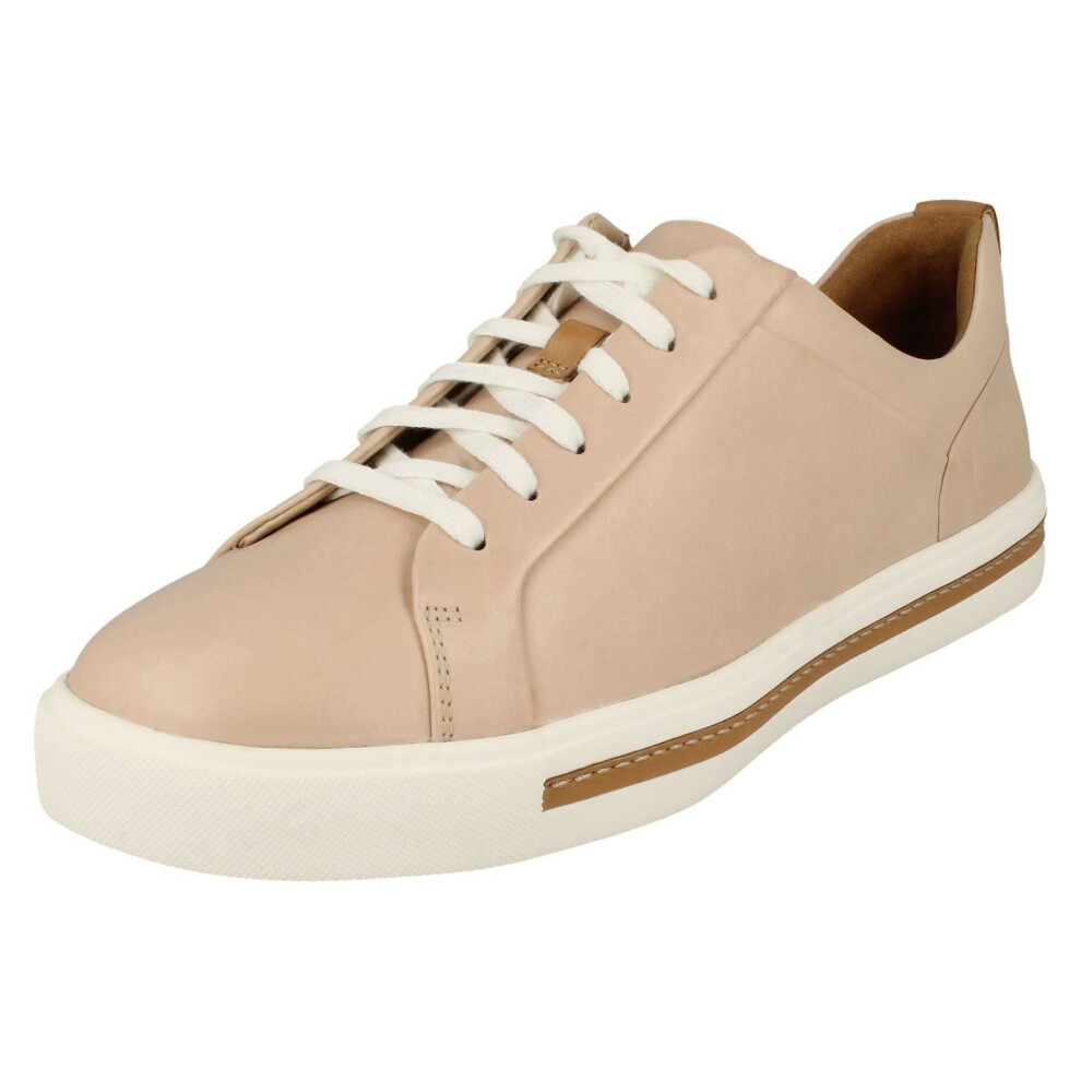 Clarks (Uk 4.5, Blush (Pink)) Ladies Stylish Lace Up Shoes Un Maui Lace - D Fit Pink