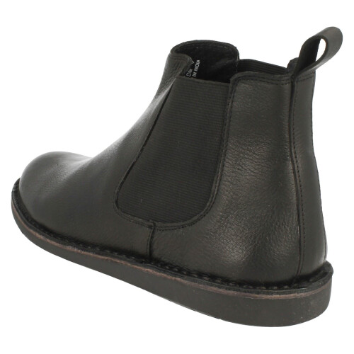 Padders (UK 6, Black) Mens Padders Pull On Chelsea Boots Jez - G Fit 1