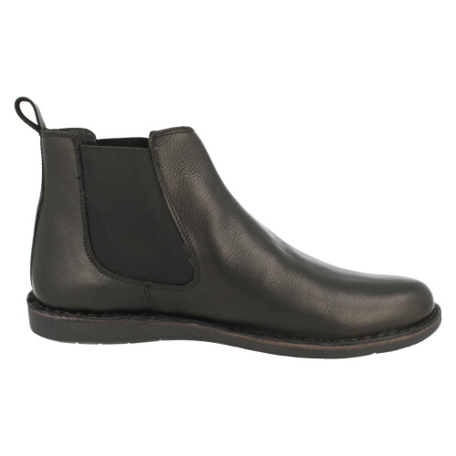Padders (UK 6, Black) Mens Padders Pull On Chelsea Boots Jez - G Fit 2