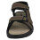 (UK 11, Brown) Mens Moza-X Adjustable Strapped Sandals B217040 3