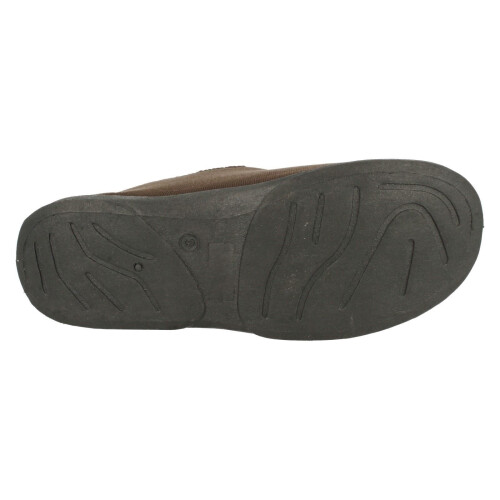 (UK 11, Brown) Mens Natureform Strap Slippers Arthur 1