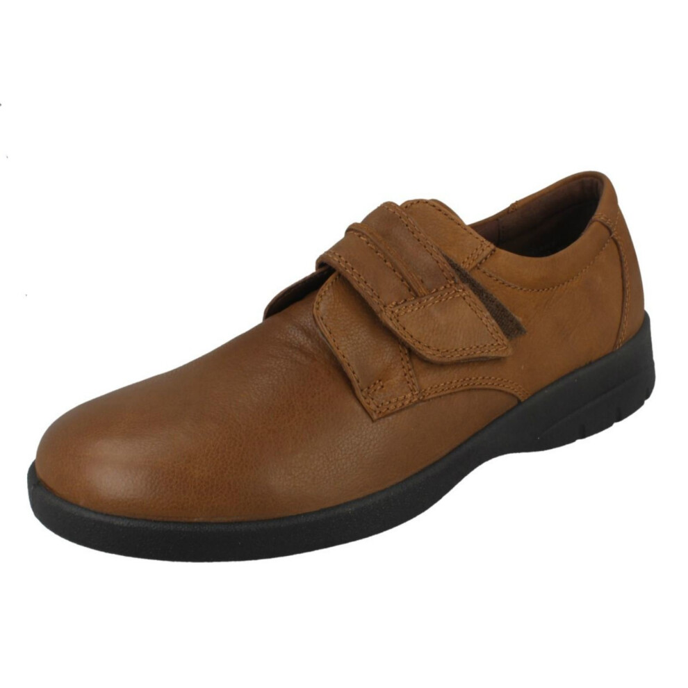 (UK 7, Camel (Brown)) Mens Padders Casual Shoes Gary - G Fit