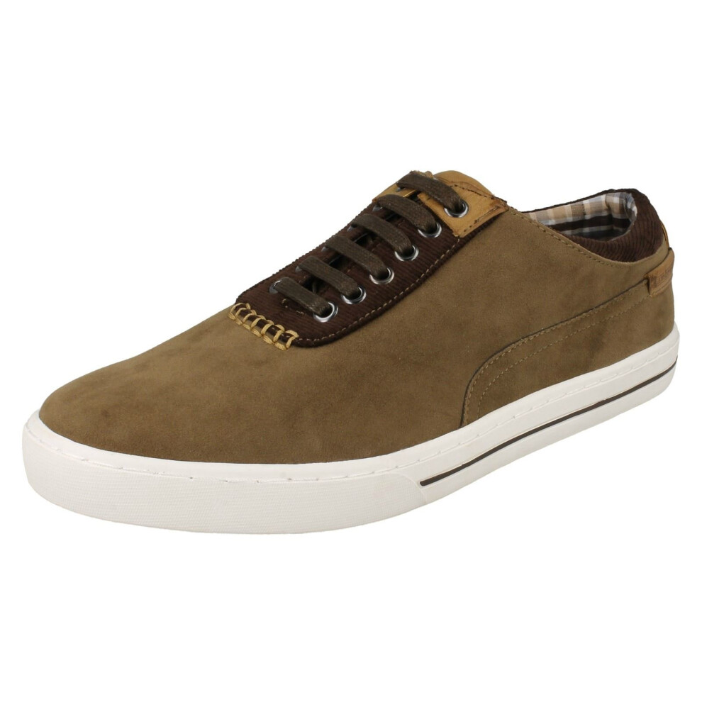 (UK 7, Camel (Beige)) Mens Lambretta Casual Shoes Arabour AIF019