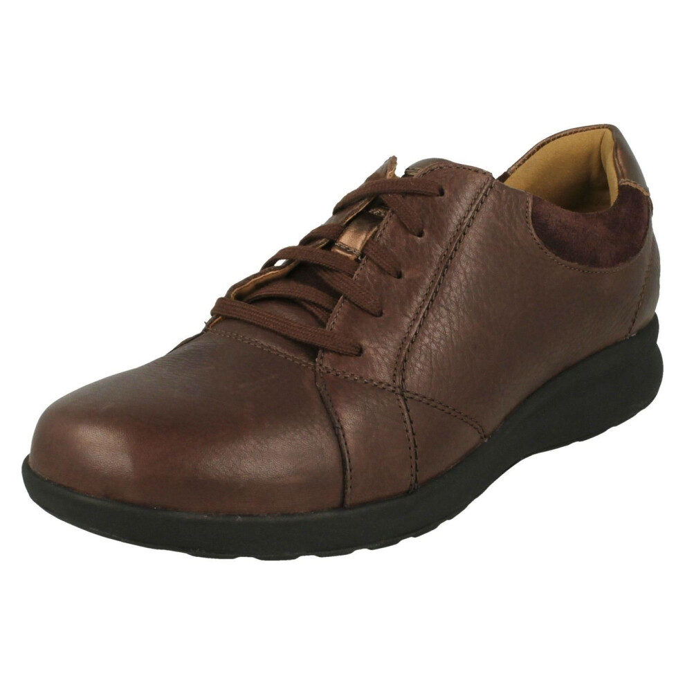 Clarks brown clearance shoes ladies