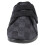 Padders (UK 8, Black) Mens Padders Hook & Loop Slippers Dual - G/H Fit 4