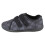 Padders (UK 8, Black) Mens Padders Hook & Loop Slippers Dual - G/H Fit 5