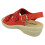 Padders (UK 8, Red) Ladies Padders Hook & Loop Sandals Bluebell - E Fit 6