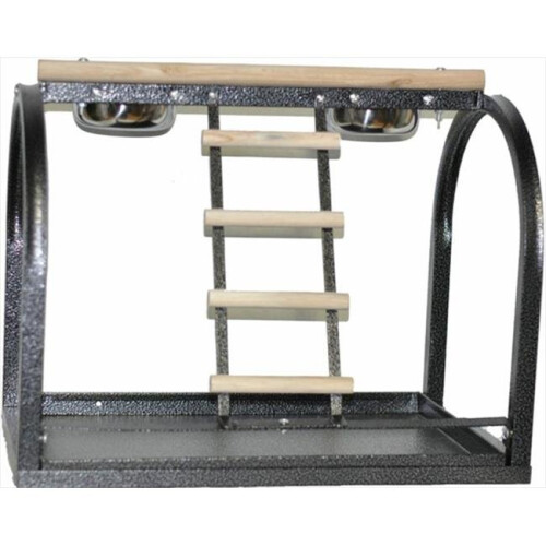 A&E Cage J11 Black Table Stand With Ladders And Cups