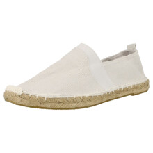 (UK 4, White) Boys Spot On Slip On Canvas F2104#C