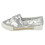 (UK 6, Silver) Ladies Savannah Flat Sequin Espadrilles 6