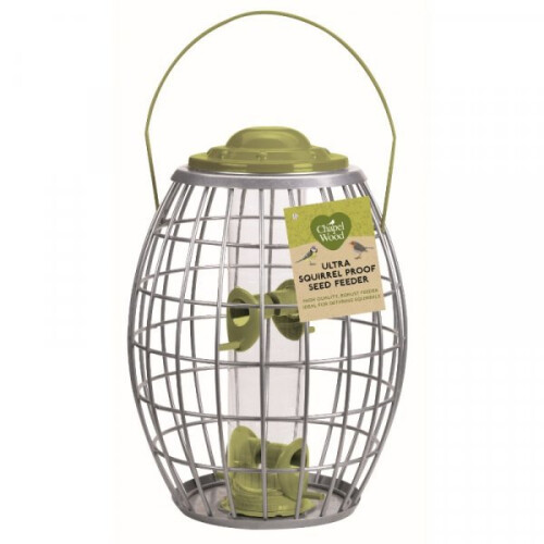 (SEED) Ultra Squirrel Proof Guard Wild Bird Feeder