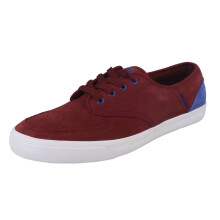 (UK 6, Burgundy/Blue/White (Red)) Mens Vox Footwear Inc Casual Trainers Classx