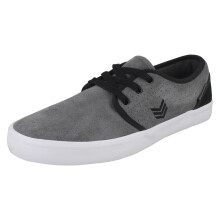 (UK 6, Dark Grey/Black/White (Grey)) Mens Vox Footwear Inc Casual Shoes Slacker