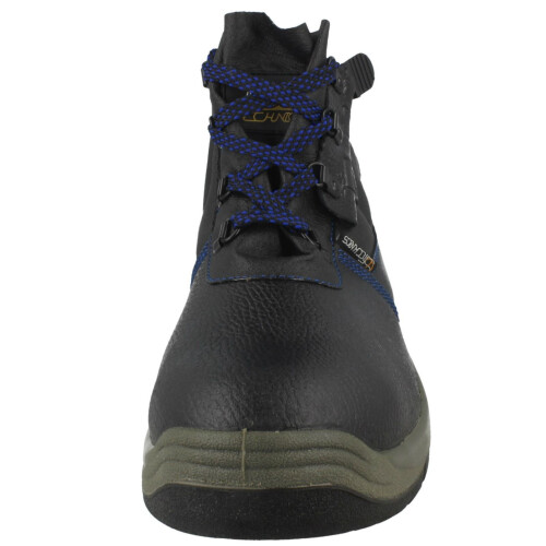 (UK 9, Black) Mens Technics Lace Up Safety Boots H2 C101 2