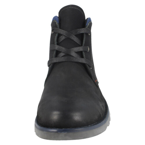 (UK 9, Black) Mens Thomas Blunt Casual Ankle Boots 2
