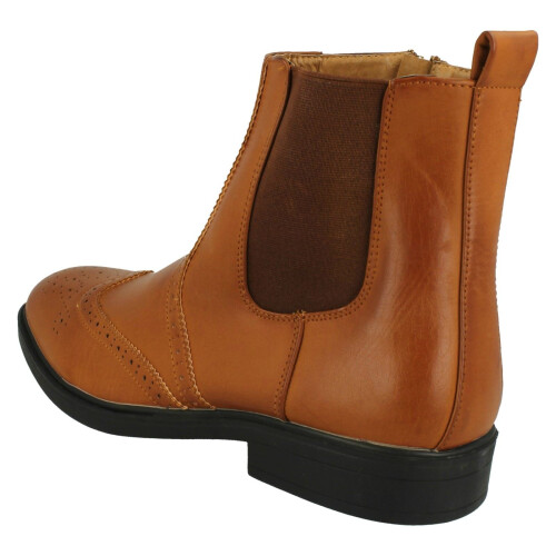 (UK 7, Coffee (Brown)) Mens Thomas Blunt Casual Ankle Boot 2