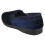 (UK 7, Navy (Blue)) Mens Spot On Check Slippers MS62 4