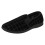 (UK 7, Black) Mens Spot On Check Slippers MS62 1