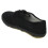 (UK 6, Black) Mens Spot On Flat Casual Plimsolls 6